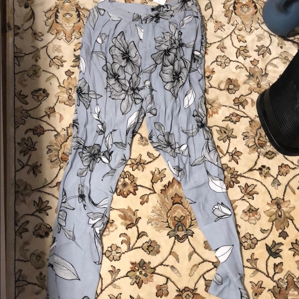 NWT floral pants